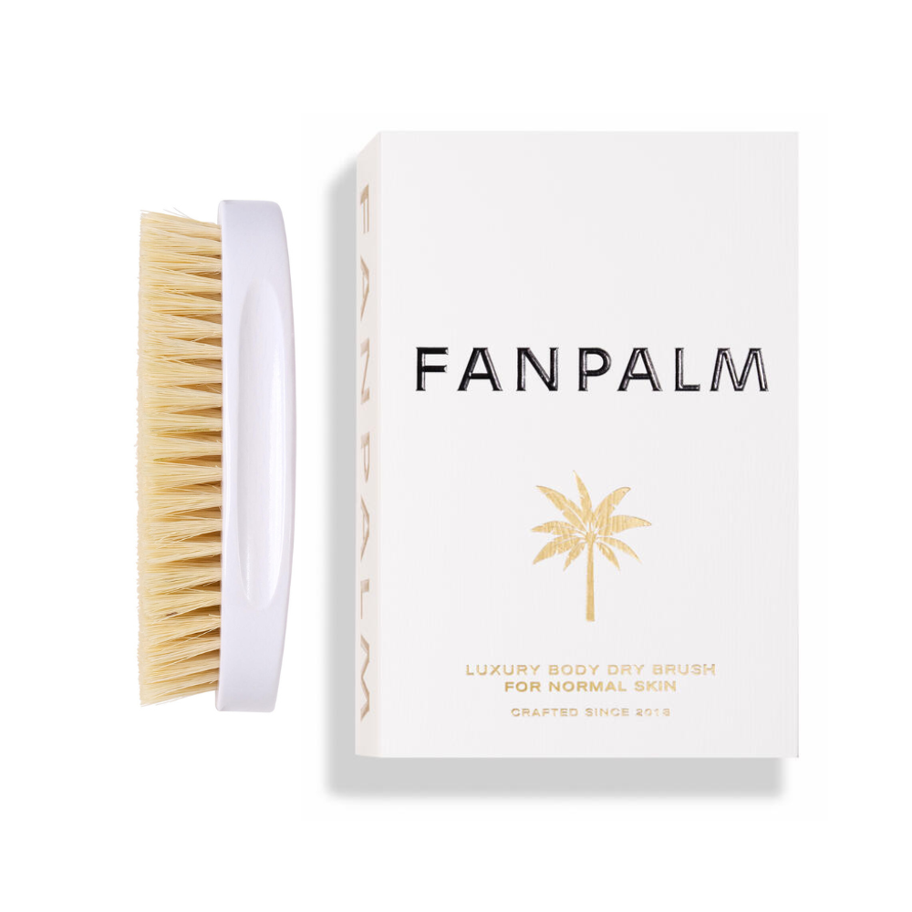 Tørbørste, normal hud - Glossy White